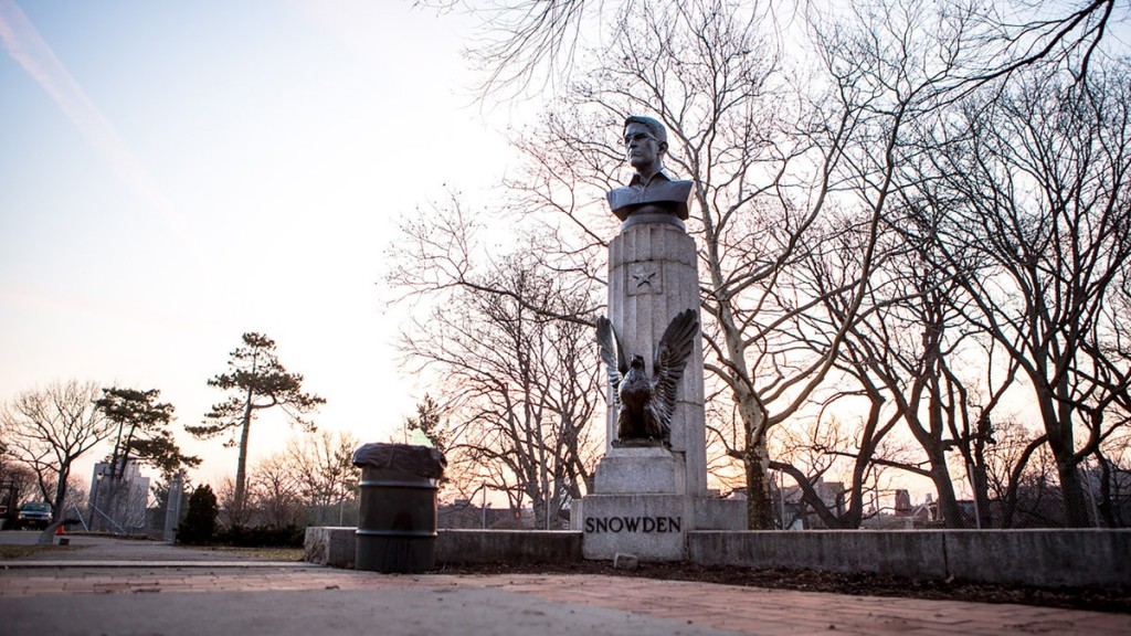 Edward Snowden Statue