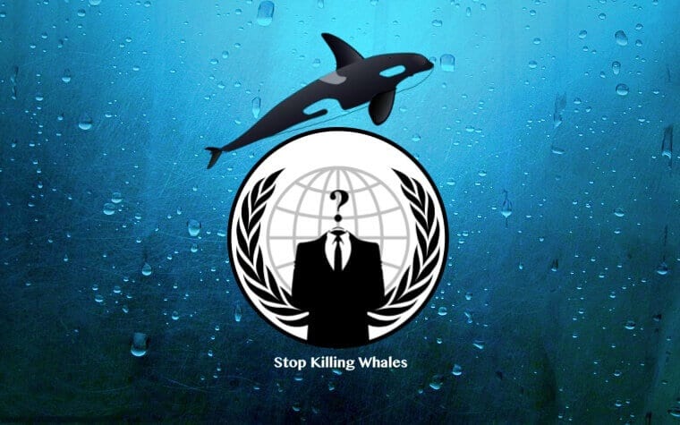 OpWhales Stop Killing Whales Anomyous Hackers